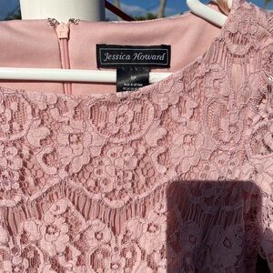 Womens Jessica Howard’s Pink 8P floral pattern dress